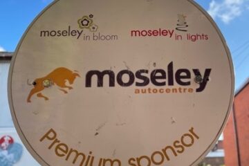 Moseley Autocentre - premium sponsor plaque
