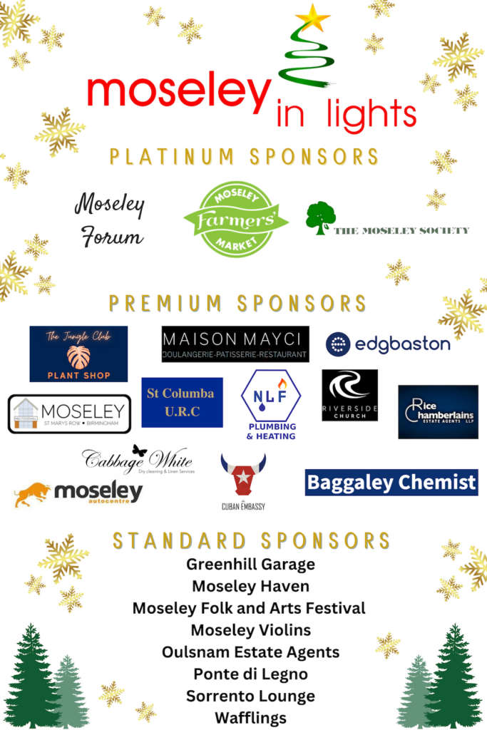 Moseley in Lights Poster 2022